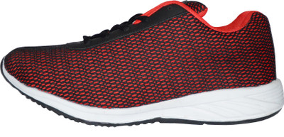 

Sicadon eFASHION Stylish Lace Designed Sports Running Shoes For Men(Red, Black