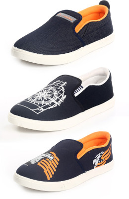 

birdy Canvas Shoes For Men(Multicolor, Multi