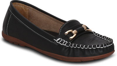 

Get Glamr Pawly Loafers For Women(Black