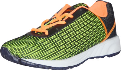

Sicadon Race1 Running Shoes For Men(Black, Green