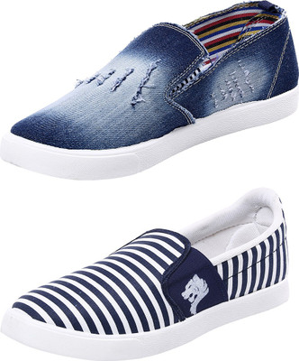 

De 1' amour Slip On Sneakers For Men(Multicolor, Multi