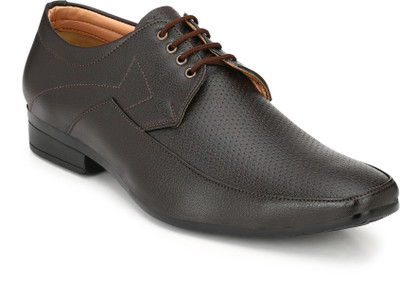 

Knoos Stylish Shoe Lace Up For Men(Brown