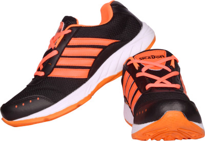 

Sicadon eFASHION Running Shoes For Men(Black, Orange