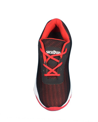

sicadon Bahubali 2 Running Shoes For Men(Red, Black