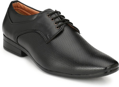 

Knoos Stylish Shoe Lace Up For Men(Black