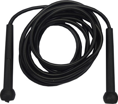 

Triumph Skipper Pencil Plastic 6mm Beaded Skipping Rope(Black, Length: 274 cm)