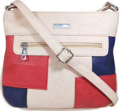 

Azinnia Women Casual Multicolor PU Sling Bag