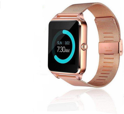 

JMR Steel Strap Gold Smartwatch(Gold Strap M)