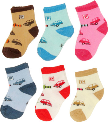 

Neska Moda Baby Boys & Baby Girls Geometric Print Ankle Length(Pack of 6, Multicolor