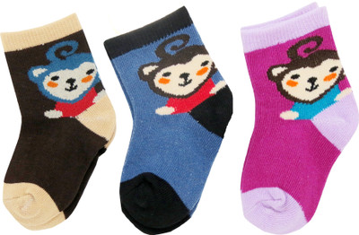 

Neska Moda Baby Boys & Baby Girls Solid Ankle Length(Pack of 3, Multicolor