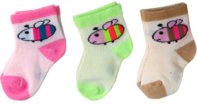

Neska Moda Baby Boys & Baby Girls Solid Ankle Length(Pack of 3, Multicolor