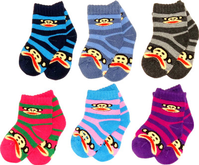 

Neska Moda Baby Boys & Baby Girls Striped Ankle Length(Pack of 6, Multicolor2