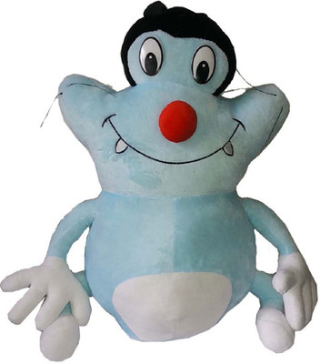 

kaykon Oggy Stuffed Plush Oggy Cartoon character Premium Quality Fabric for Kids - 42 cm(Blue)