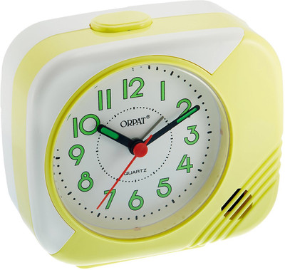 

Orpat Analog Yellow Clock