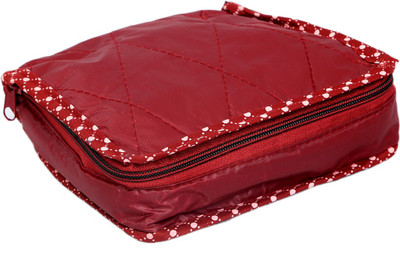 

Kuber Industries " Jewellery Kit / Make Up Kit/ Wedding Collection Gift 2 Pcs Set Makeup Vanity Box(Maroon)