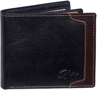 

Gentleman Boys Black, Brown Genuine Leather Wallet(6 Card Slots)