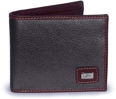 

Gentleman Men Brown Genuine Leather Wallet(6 Card Slots)
