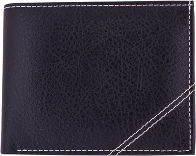 

Mtuggar Men Black Artificial Leather Wallet(5 Card Slots)