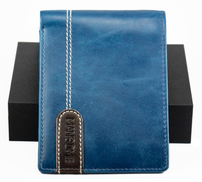 

Mansome Boys Blue Artificial Leather Wallet(8 Card Slots), Royal blue
