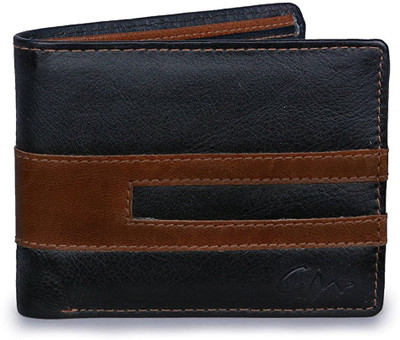 

Gentleman Men Black, Brown Genuine Leather Wallet(6 Card Slots)