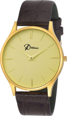 D'Milano GLD066 Extra Slim Analog Watch  - For Men   Watches  (D'Milano)