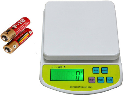 

Billionbag BB-EWS-29 SF 400A 5Kg Digital Electronic Kitchen Weighing Scale(White)