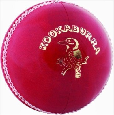 Kookaburra Super Test Red Cricket Leather Ball(Pack of 1, Red)