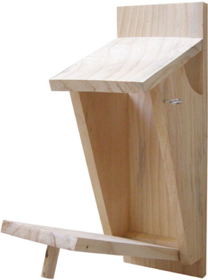 Birdhousebuilder NB0019 Treecreeper Nest Box Bird House(Wall Mounting, Tree Mounting)