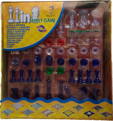 

HEER CHESS + 10 More Games 11 IN 1 (HCCD ENTERPRISE) Board Game