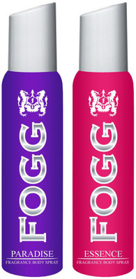 

Fogg Paradise,Essence Body Spray - For Women(120 ml, Pack of 2)