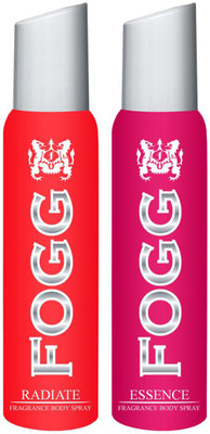 

Fogg Radiate,Essence Body Spray - For Women(120 ml, Pack of 2)