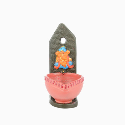 Lodestar Decor Terracotta Table Diya(Height: 4.92 inch)
