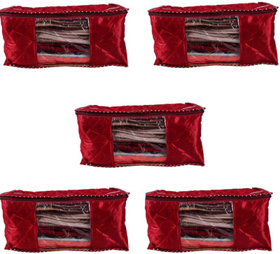 

APRATIM SAREE COVER FGHKJLK;L bhasby859KJL(Red)