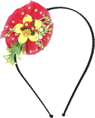 

AmberRoze Metal Hair Band(Pink)