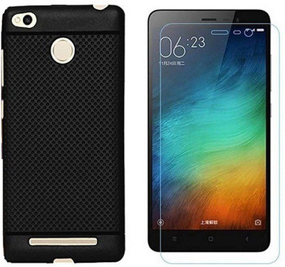 7ROCKS Cover Accessory Combo for Xiaomi Redmi Note 3S Black, Transparent