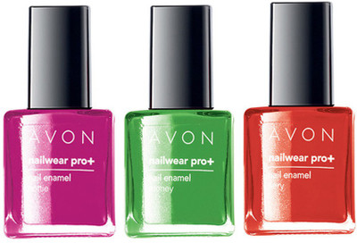 

Avon Anew Nailwear Pro + Electric Shades money-saucy-hottie(Pack of 3)