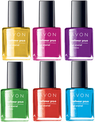 

Avon Anew Nailwear Pro + Electric Shades money-saucy-fiery-hottie-reckless-vibe(Pack of 6)