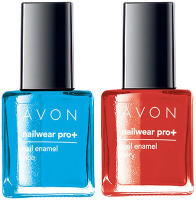 

Avon Anew Nailwear Pro + Electric Shades vibe - fiery(Pack of 2)