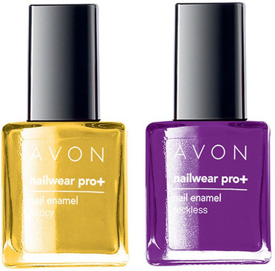 

Avon Anew Nailwear Pro + Electric Shades saucy - reckless(Pack of 2)