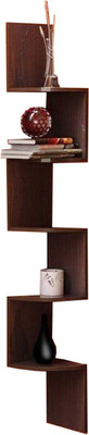 

Junkyard MDF Wall Shelf(Number of Shelves - 1, Brown)