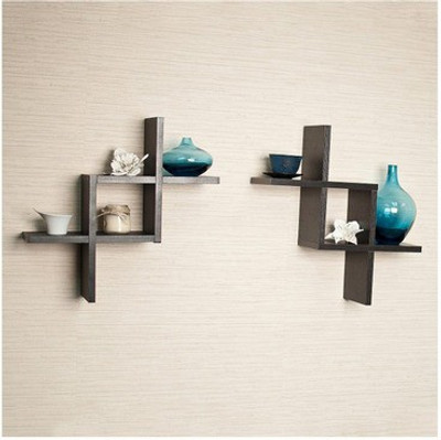 

A.S Wood MDF Wall Shelf(Number of Shelves - 2)