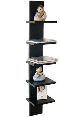 

A.S Wood MDF Wall Shelf(Number of Shelves - 5)