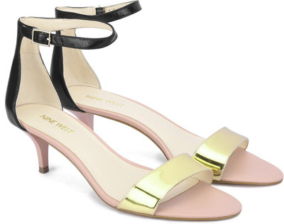 

Nine West Women BLK/GOLD L Heels