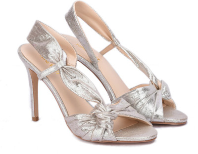 

Nine West Women LT SILV MT Heels