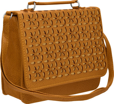

tap fashion Women Casual Yellow PU Shoulder Bag