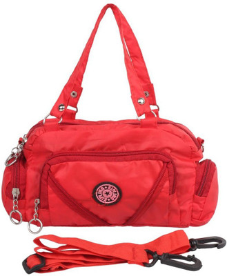 

BEST DEAL Girls Casual Red Nylon Sling Bag