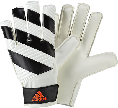 

ADIDAS Classic Lite Goalkeeping Gloves (S, White, Black, Red), Black;solar red;white