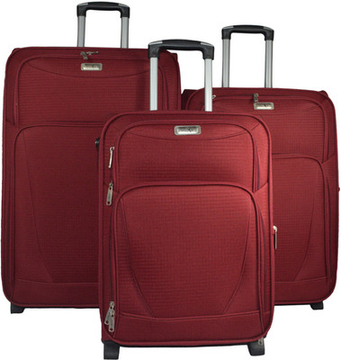 

Take Off Stylish Expandable Check-in Luggage -  inch(Maroon