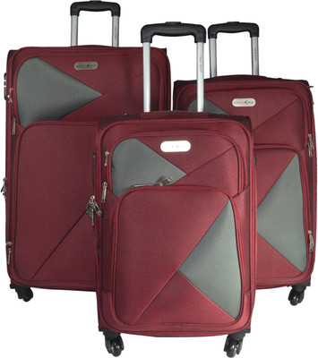 

Take Off Stylish Expandable Check-in Luggage -  inch(Maroon