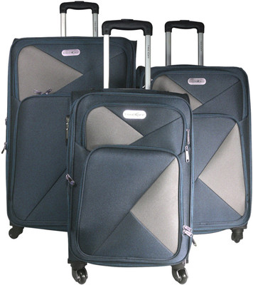 

Take Off Stylish Expandable Check-in Luggage -  inch(Blue